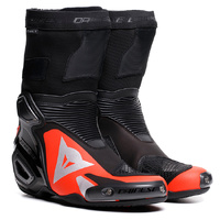 Dainese Boots Axial 2 Black Red Fluo