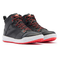 Dainese Shoes Suburb D Waterproof Black White Red Lava