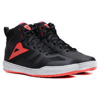Dainese Shoes Suburb Zip Air Black Red Lava