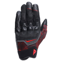 Dainese Gloves Ermex Black Red Lava