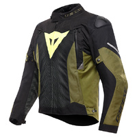 Dainese Jacket Super Sprint D-Dry Black Green Fluo Yellow
