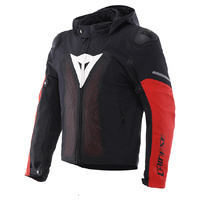 Dainese Jacket Super Sprint Air Tex Black White Red