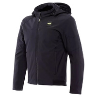 Dainese Jacket Ignite 2 Tex VR46 Black Yellow Fluo