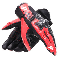 Dainese Gloves Reacto Carbon Short Black Red Lava