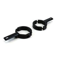 Denali USD Fork Tube Light Mount 50-60mm - Black