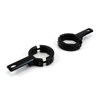Denali CONV Fork Tube Light Mount 39-49mm - Black