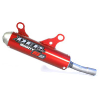 DEP Pipes DEPG2119 Red MX Muffler (Must Use DEP Chamber)