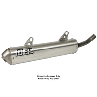 DEP Silver Enduro Muffler for Gas Gas EC 200 2003-2006 