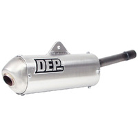 DEP Silver MX Muffler for KTM 125 SX 1987-1990 