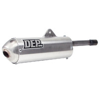 DEP Pipes DEPT2103 Silver MX Muffler 