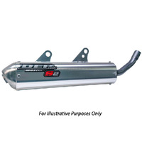 DEP Pipes DEPT2126 Silver Enduro Muffler (Must Use DEP Chamber)