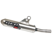 DEP Silver Shorty Muffler for KTM 125 SX 2019-2022 (Must use DEP Chamber) 