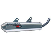 DEP Silver MX Muffler for KTM 150 SX 2019-2022 (Must use DEP Chamber) 