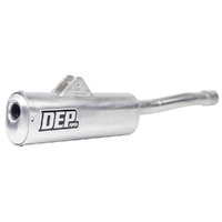 DEP Pipes DEPT2201 Silver MX Muffler 