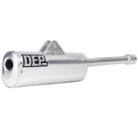 DEP Pipes DEPT2202 Silver MX Muffler 