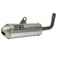 DEP Silver Shorty Muffler for KTM 250 SX 2011-2016 