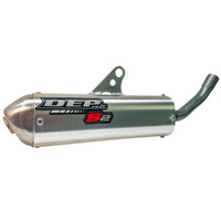 DEP Silver Shorty Muffler for KTM 250 SX 2019-2022 