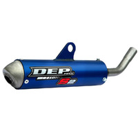 DEP Pipes DEPT2614 Blue MX Muffler (Must Use DEP Chamber)