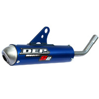 DEP Blue MX Muffler for KTM 85 SX 2004-2017 