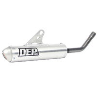 DEP Silver MX Muffler for KTM 85 SX 2018-2024 (Must use DEP Chamber) 