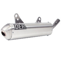 DEP Pipes DEPY2211 Silver MX Muffler 