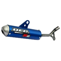 DEP Blue MX Muffler for Fantic XX 250 2022-2024 