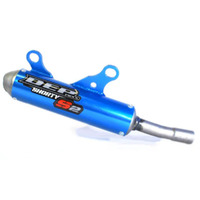 DEP Blue Shorty Muffler for Yamaha YZ 250 2002-2024 