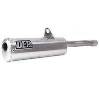 DEP Silver MX Muffler for Yamaha YZ 490 1983 