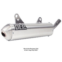 DEP Silver MX Muffler for Yamaha YZ 80 1983 