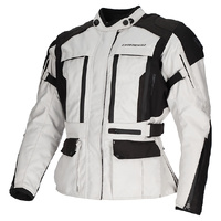 DriRider Ladies Jacket Explorer Light Grey Black