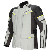 DriRider Nordic Evolution Jacket Light Grey Hiviz
