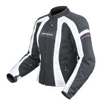 DriRider Ladies Airstream Jacket Black White 