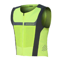 DriRider Neon HI Visibility Vest Fluro Yellow Mesh 