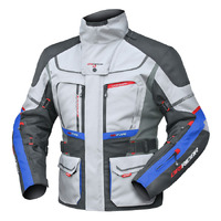 DriRider Vortex Adventure 2 Jacket Grey Anthracite Blue 