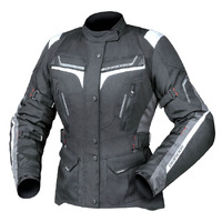 DriRider Ladies Apex 5 Jacket Black White Grey 