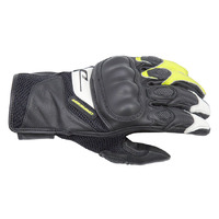 DriRider Sprint Gloves Black White Yellow 