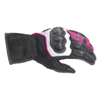 DriRider Ladies Air-Ride 2 Gloves Black White Pink 