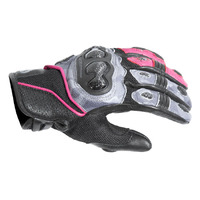 DriRider Ladies Air-Ride 2 Short Cuff Gloves Camo Pink 