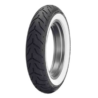 Dunlop Tyre D408F 130/90HB16 White Wall