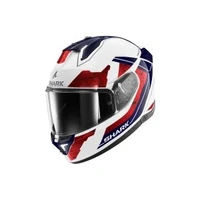 Shark Helmet Skwal I3 Rhad White Chrome Red