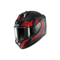 Shark Helmet Skwal I3 Rhad Matt Black Chrome Red