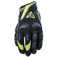 FIVE Gloves Airflow Evo Black/Fluro