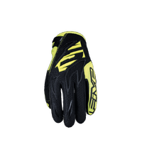 FIVE MXF-3 MX Gloves Black/Fluro Yellow