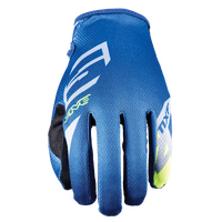 FIVE Gloves MXF4 Scrub Blue/Fluro