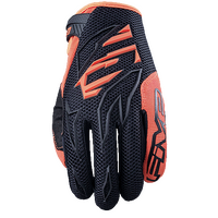 FIVE MXF-3 Kid Gloves Black/Fluro Orange