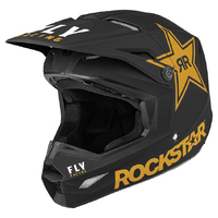 FLY Kinetic Helmet Rockstar Black Gold