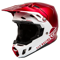 FLY Formula CC Helmet Centrum Metallic Red White