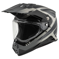 FLY Trekker Helmet Pulse Black Grey