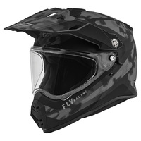 FLY Trekker Helmet Pulse Grey Black Camo