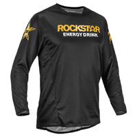 FLY Kinetic Jersey 2023 Rockstar Black Gold
